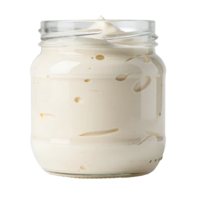 Mayonnaise In Glass Jar