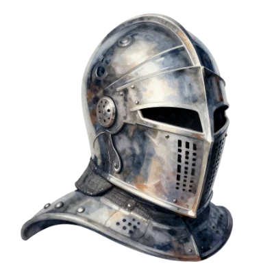 Medieval Knight Helmet