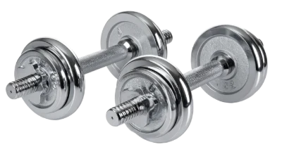 Metal Chrome Dumbbells