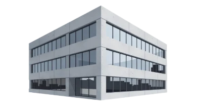 Modern 3D Office Building
