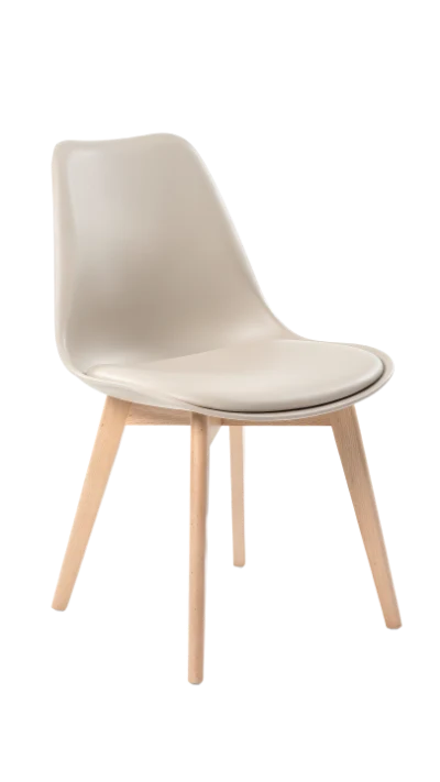 Modern Beige Dining Chair