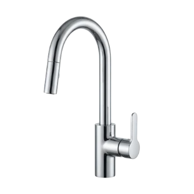 Modern Chrome Kitchen Faucet