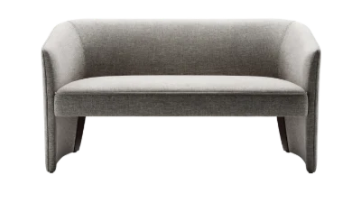 Modern Grey Fabric Sofa