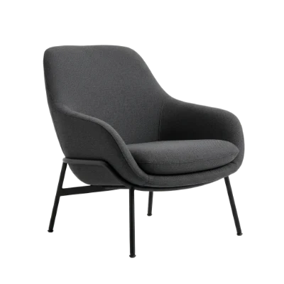 Modern Grey Lounge Chair
