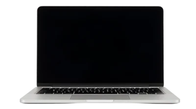 Modern Silver Laptop