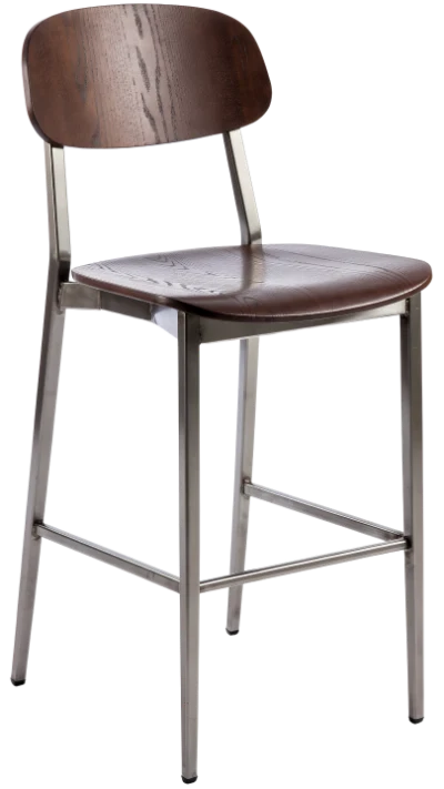 Modern Wooden Bar Stool