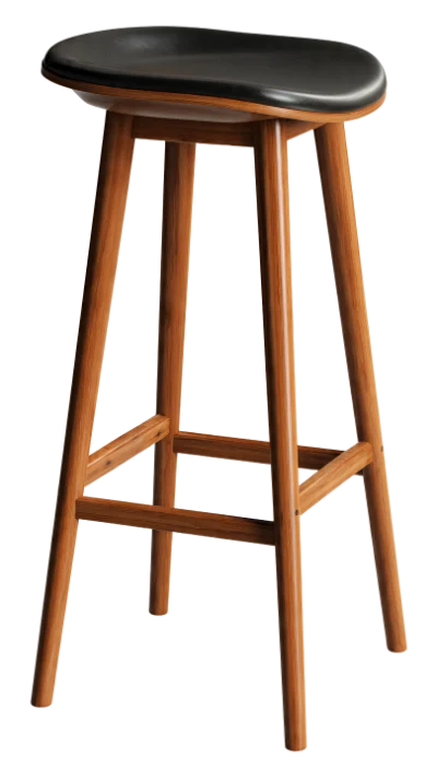 Modern Wooden Bar Stool
