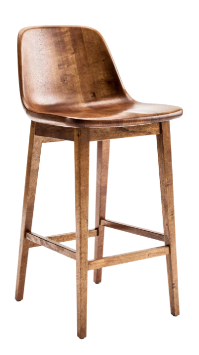 Modern Wooden Bar Stool