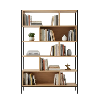 Modern Wooden Bookshelf