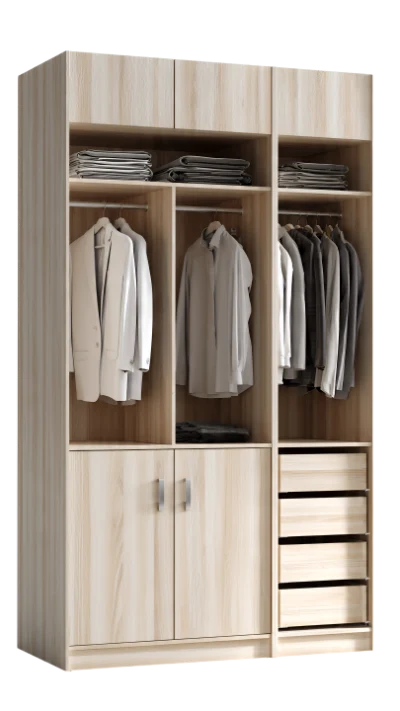 Modern Wooden Wardrobe Closet