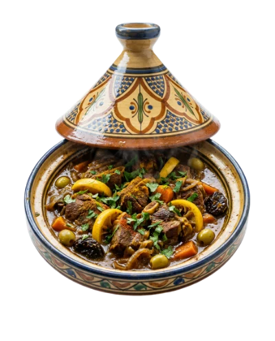 Moroccan Lamb Tagine Dish