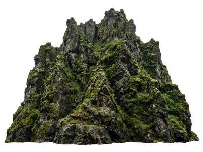 Mossy Mountain Rock Formation