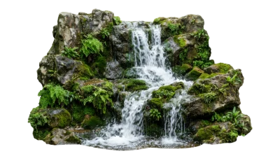 Mossy Rock Waterfall