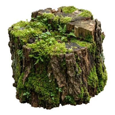 Mossy Tree Stump