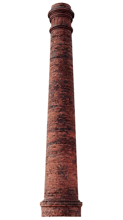 Old Brick Chimney