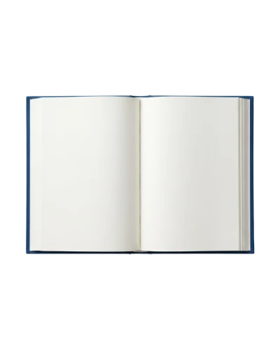 Open Blue Notebook