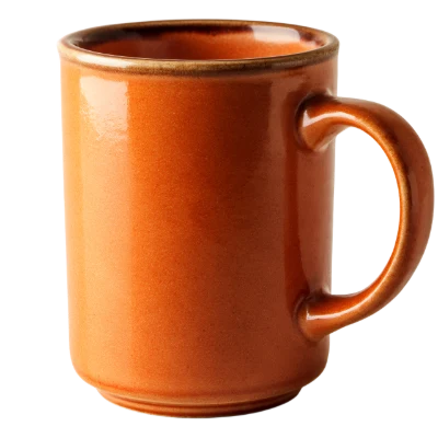 Orange Ceramic Coffee Mug