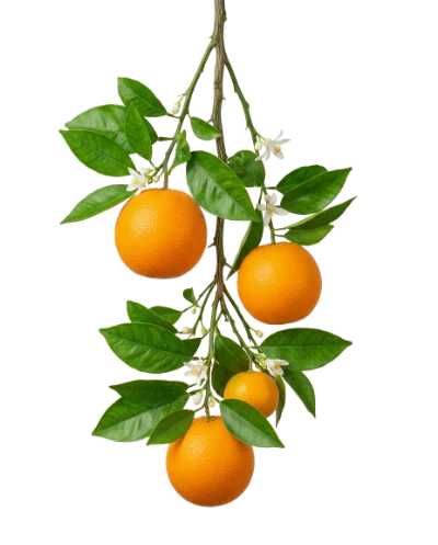 Orange Fruit Branch