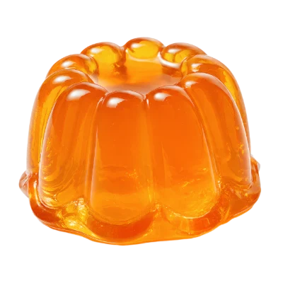 Orange Fruit Jelly Dessert