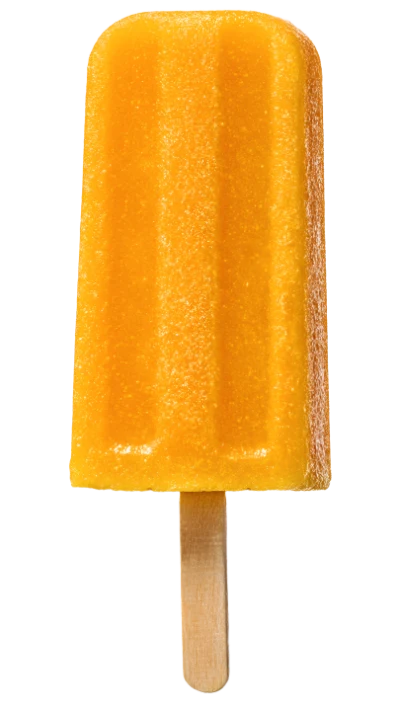 Orange Fruit Popsicle