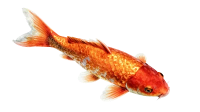 Orange Koi Fish