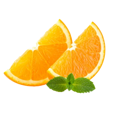 Orange Slices With Mint