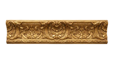 Ornate Gold Architectural Molding