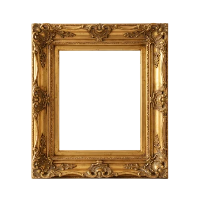 Ornate Gold Picture Frame