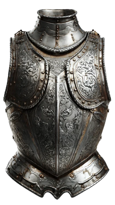 Ornate Medieval Steel Armor