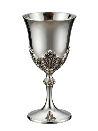 Ornate Silver Chalice