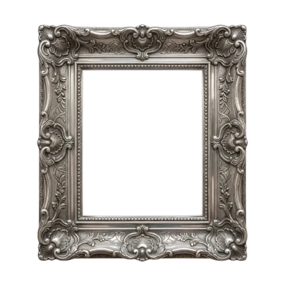 Ornate Silver Picture Frame