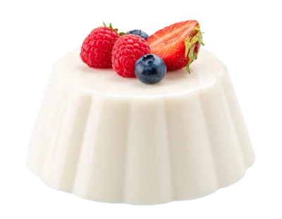 Panna Cotta With Berries
