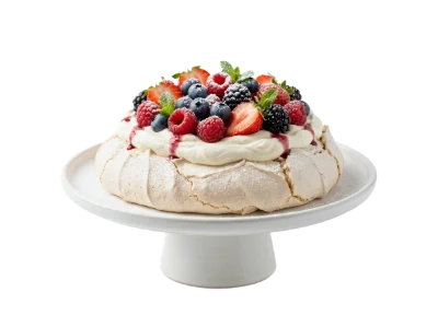 Pavlova Meringue Cake