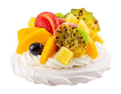 Pavlova Meringue With Fruit
