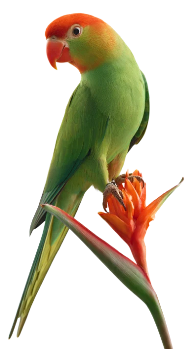 Peach Faced Parakeet