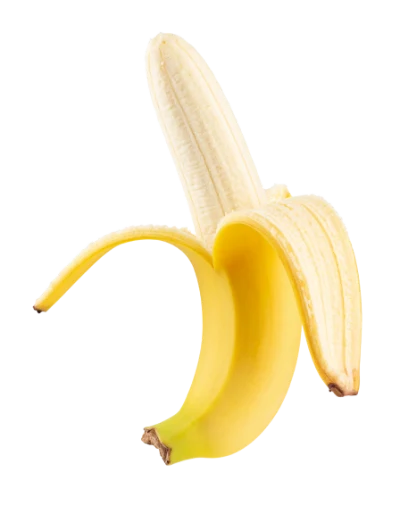 Peeled Fresh Banana