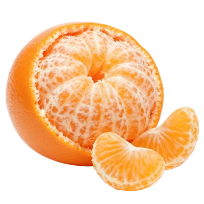 Peeled Fresh Mandarin Orange