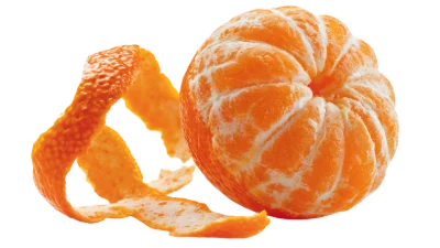 Peeled Fresh Mandarin Orange
