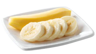 Peeled Sliced Banana
