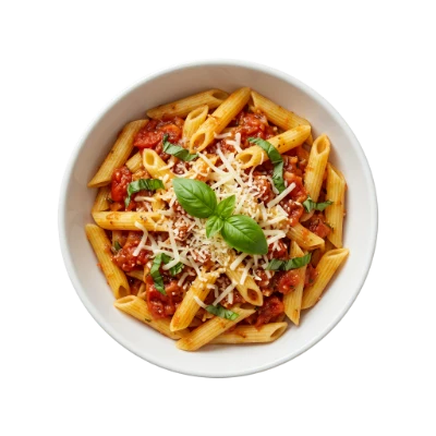 Penne Pasta With Marinara