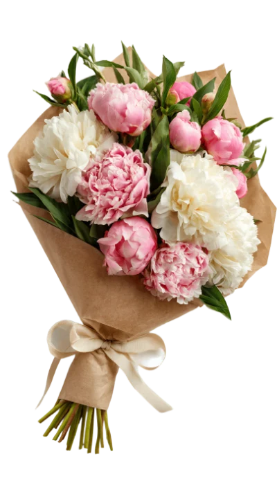 Peony Flower Bouquet