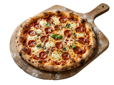 Pepperoni Pizza On Board