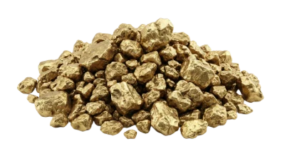 Pile Of Gold Nuggets