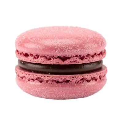 Pink Chocolate Macaron