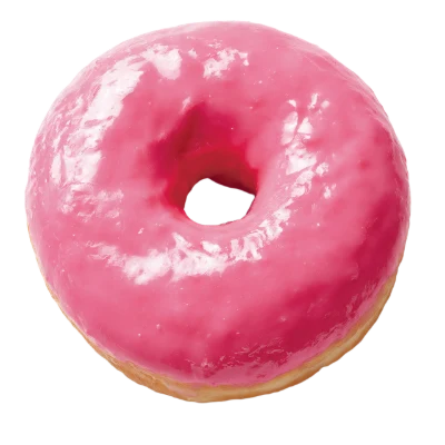 Pink Glazed Donut