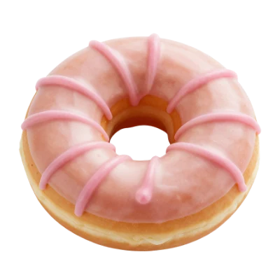 Pink Glazed Donut