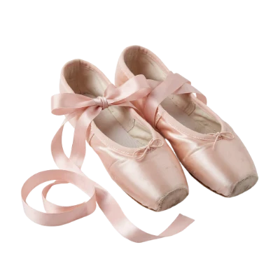 Pink Satin Ballet Slippers