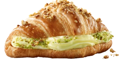 Pistachio Cream Filled Croissant