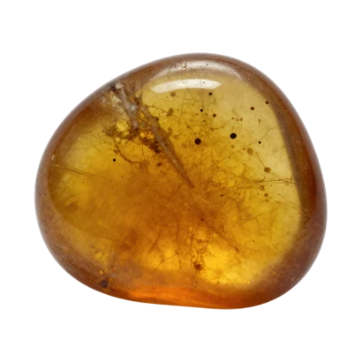 Polished Amber Gemstone
