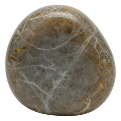 Polished Brown River Stone